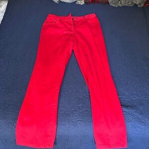 Spiegel Women's Bright Red Flare Jeans